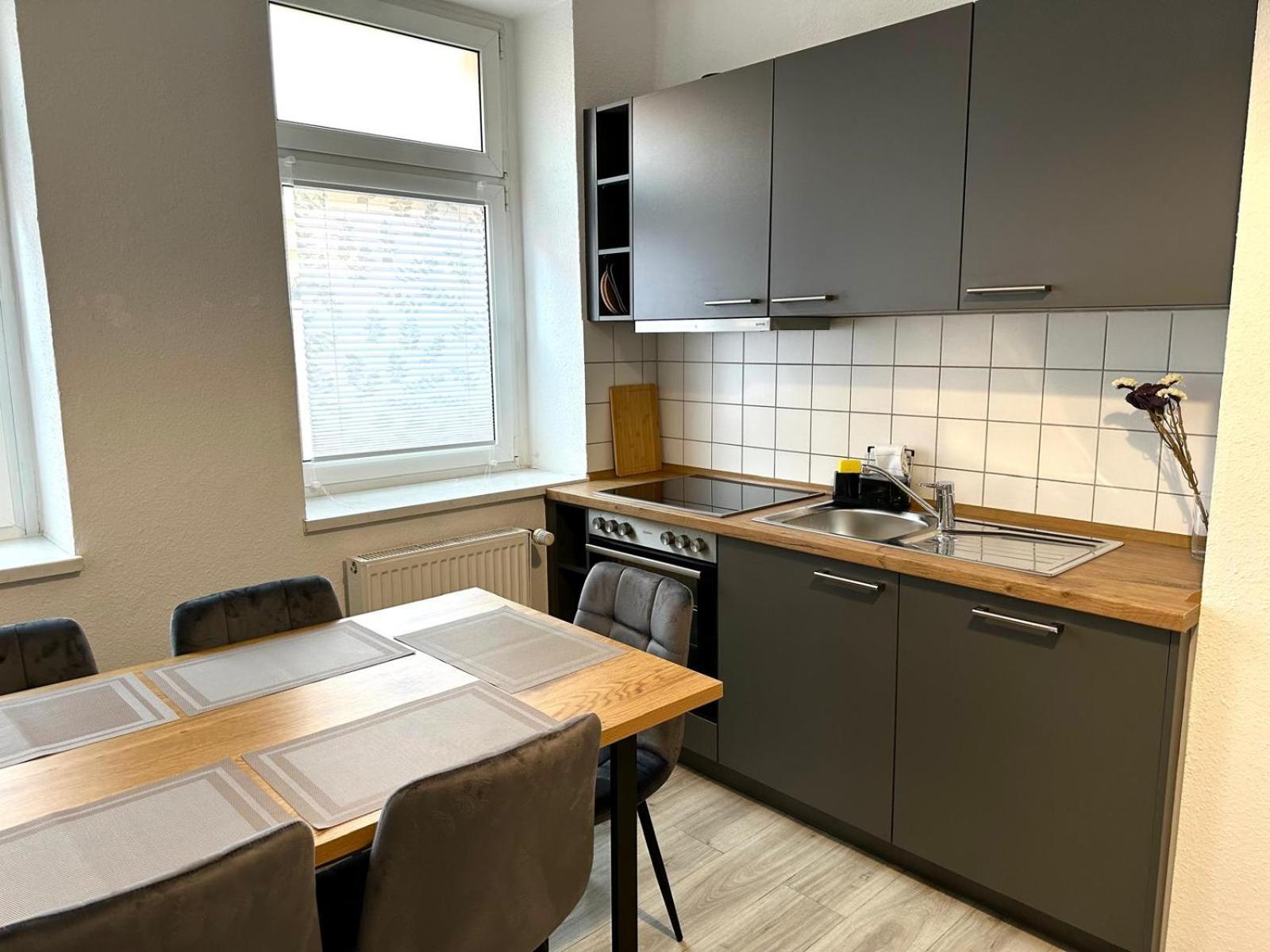 Raha Apartments - Grosses 3 Z-Apartment - Erdgeschoss - Domplatz - Vollausstattung Erfurt Eksteriør billede